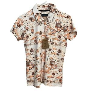 William Murray x Tito’s Vodka Golf Polo Shirt Medium NWT – Limited Edition